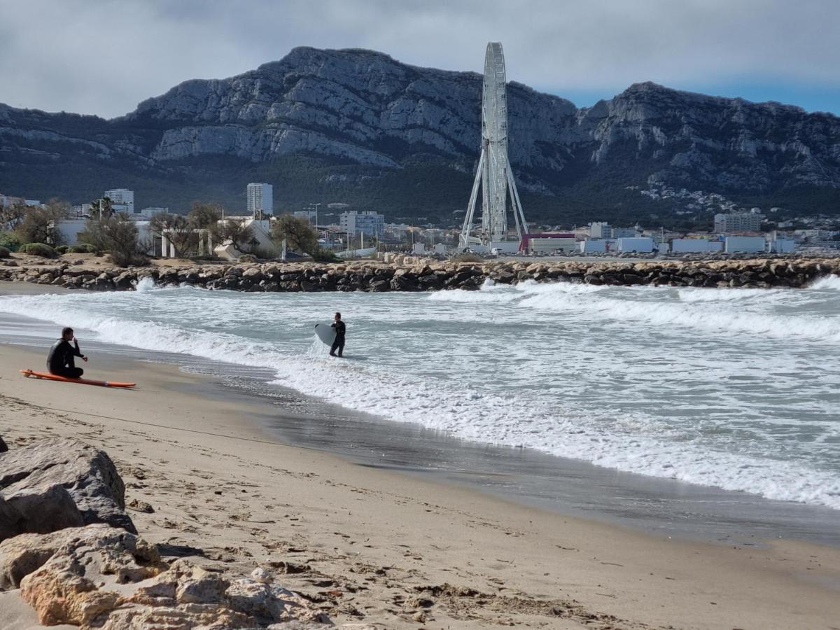 Appartement T1 Marseille Prado Chanot Plage Dış mekan fotoğraf
